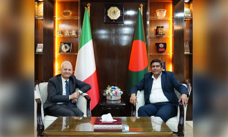 Bangladesh and Italy Discuss Post-LDC Trade and Legal Migration