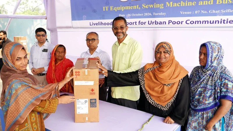 UNDP distributes livelihood support to
